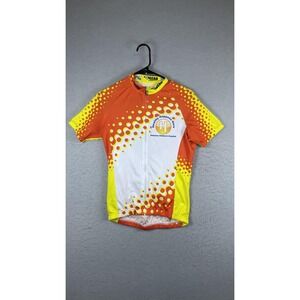 V-Gear Arkansas Children's Hospital Cycling Jersey Womens Medium Full Zip Shirt